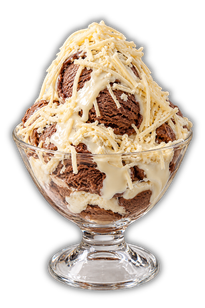 Copa de helado de La Bermejita