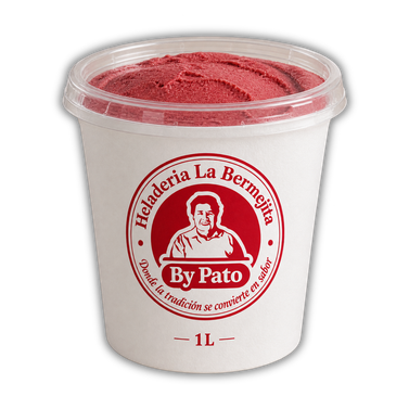 Pote de helado La Bermejita