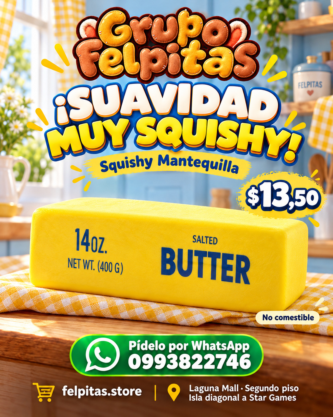 Campaña de producto Felpitas